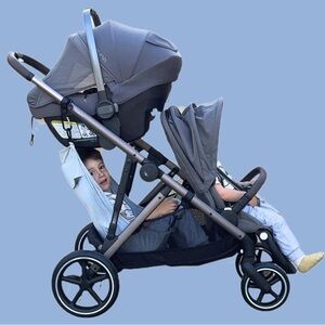 Stroller sling hammock seat